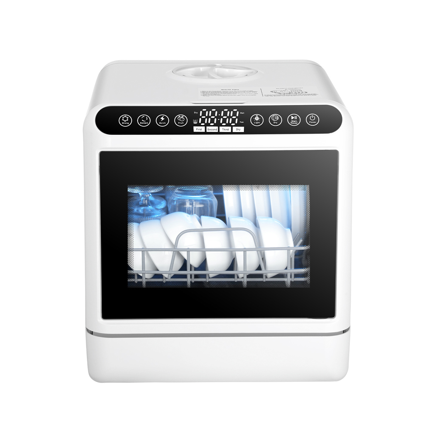 Smart Home Ac - Zmywarka, wtyczka UK 220V, duża pojemność,