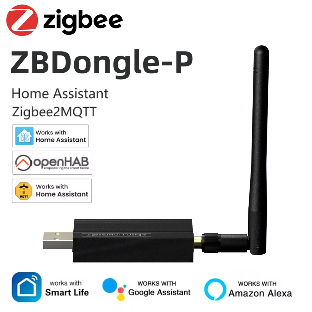 Smart Home Mqtt - ZBDongle-P Bezprzewodowy Analizator Bramy Zigbee Zigbee2MQTT