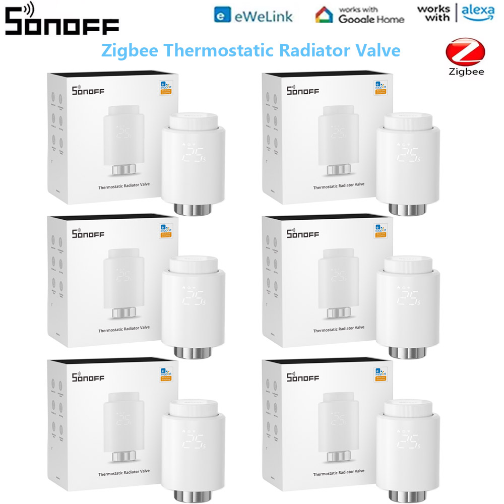 Smart Home Mqtt - SONOFF Smart TRV Zigbee termostatyczny zawór