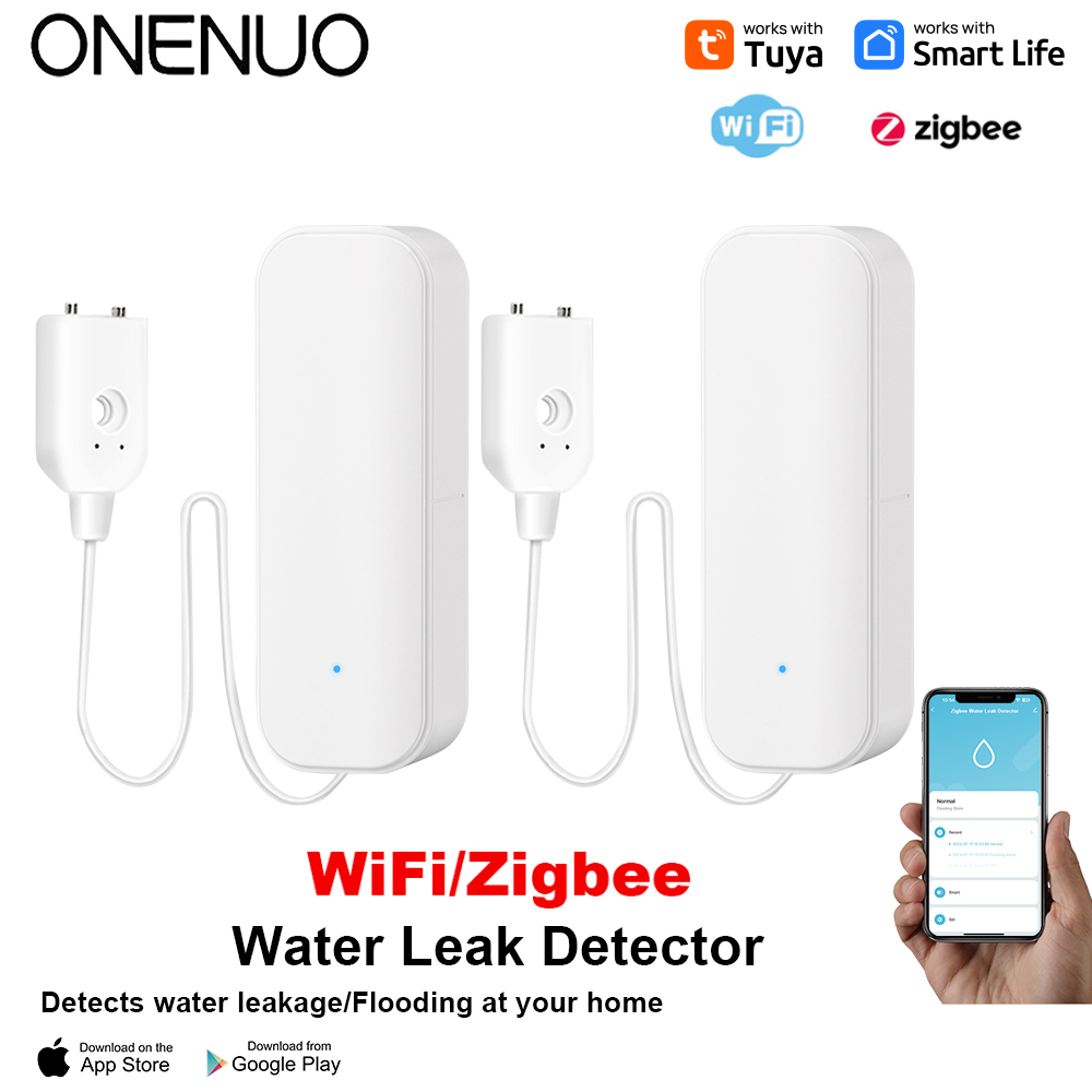 Smart Home Blog - WiFi/Zigbee czujnik wody Tuya Alarm wycieku
