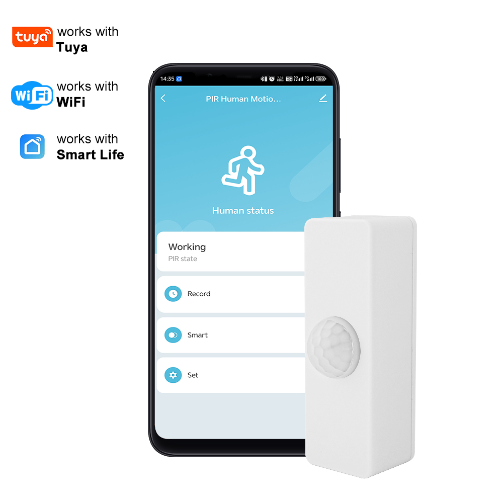 Smart Home Ikea - Czujnik ruchu PIR Tuya Smart, inteligentny