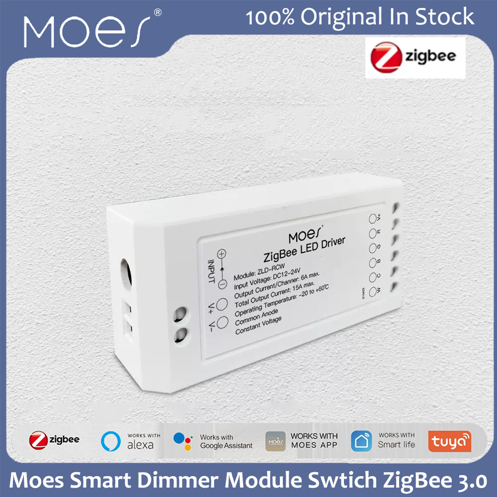 Alexa Compatible Bulb - Moduł inteligentnego ściemniacza Moes Swtich ZigBee