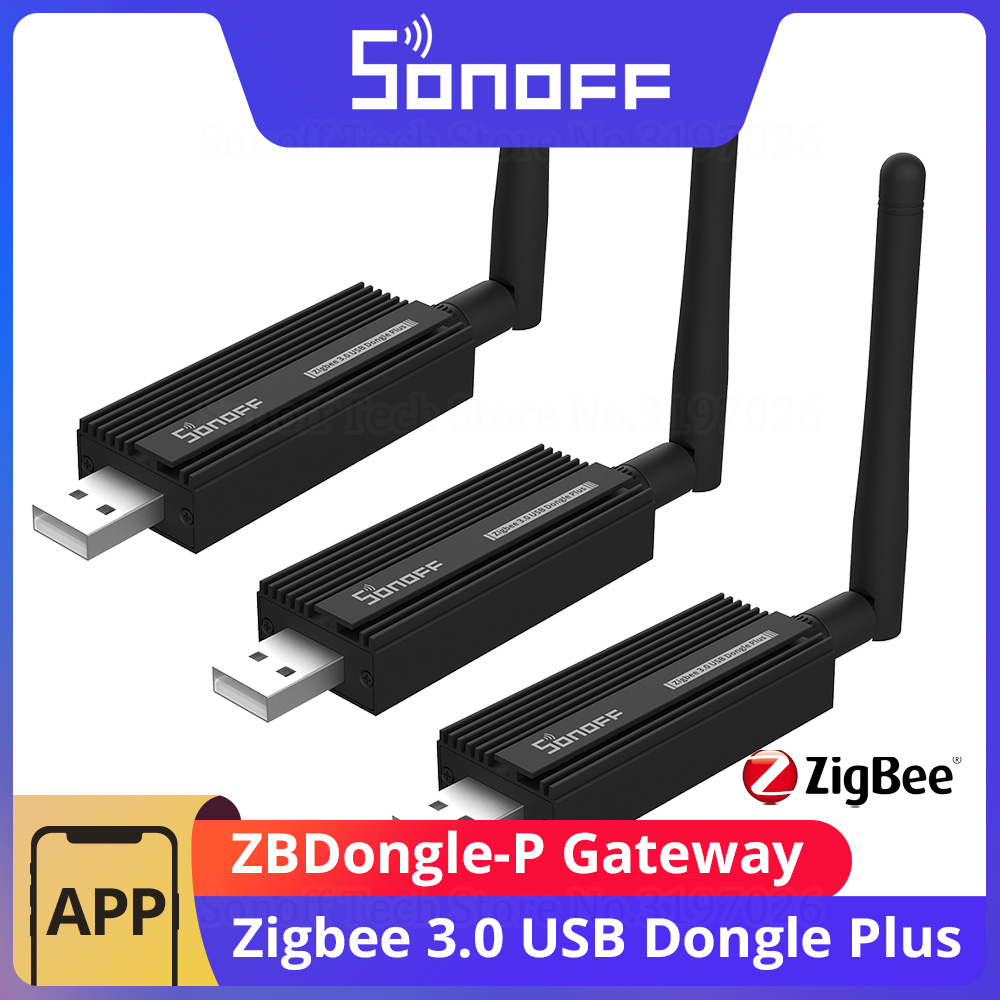 Smart Home Mqtt - Bramka Zigbee SONOFF 3.0 ZBDongle-P USB