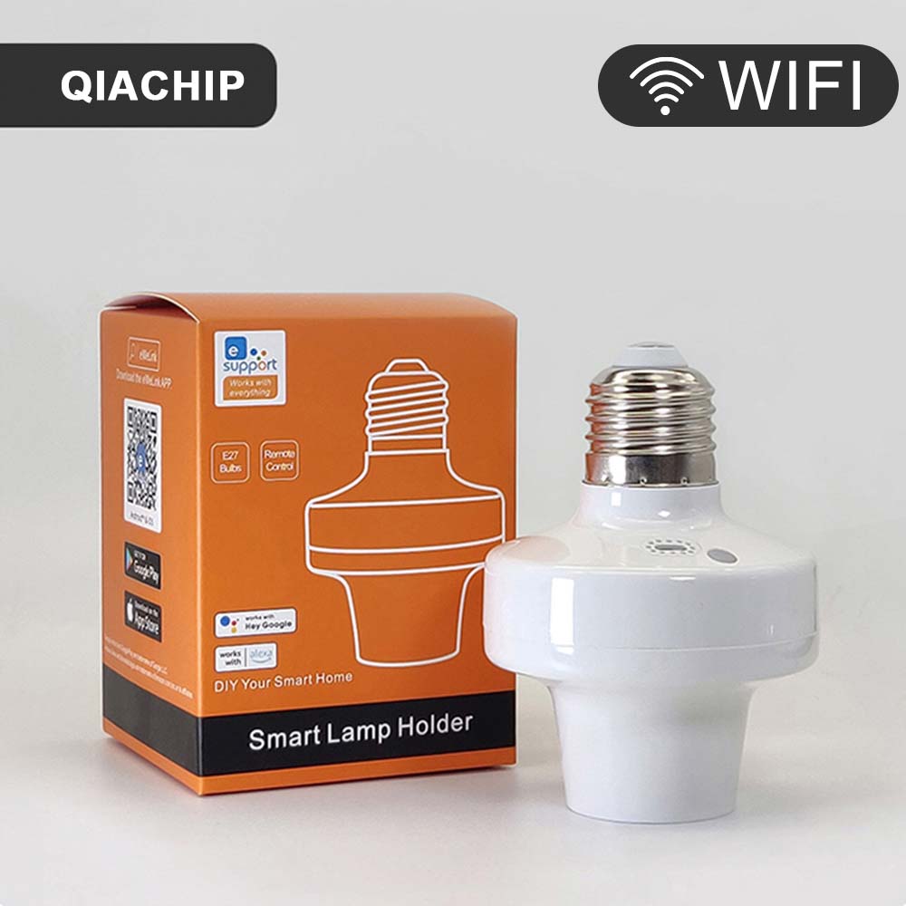 Alexa Compatible Bulb - Adapter do żarówek E27 z pilotem