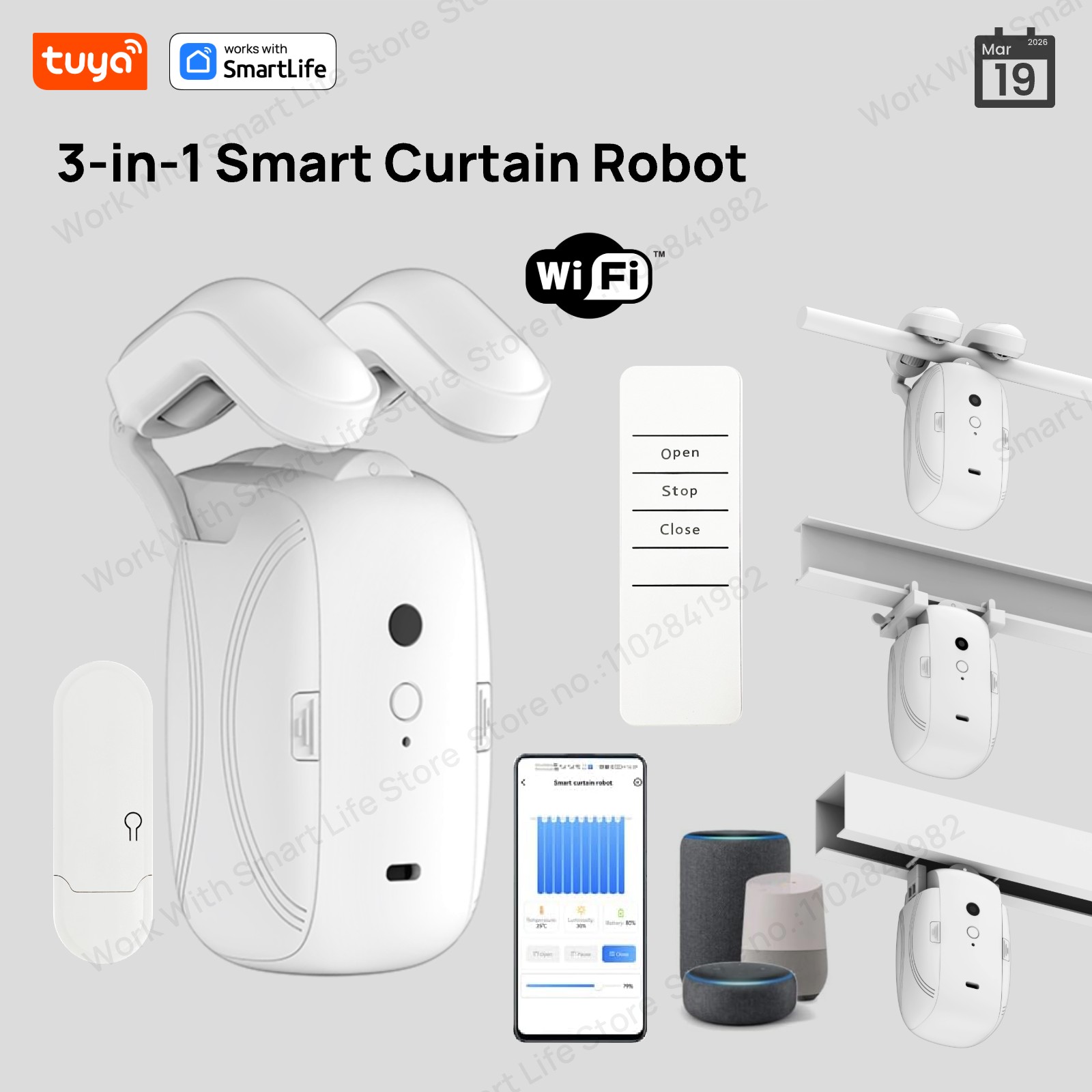 Smart Home Gira - 1/2 SZT. Inteligentny robot do rolet