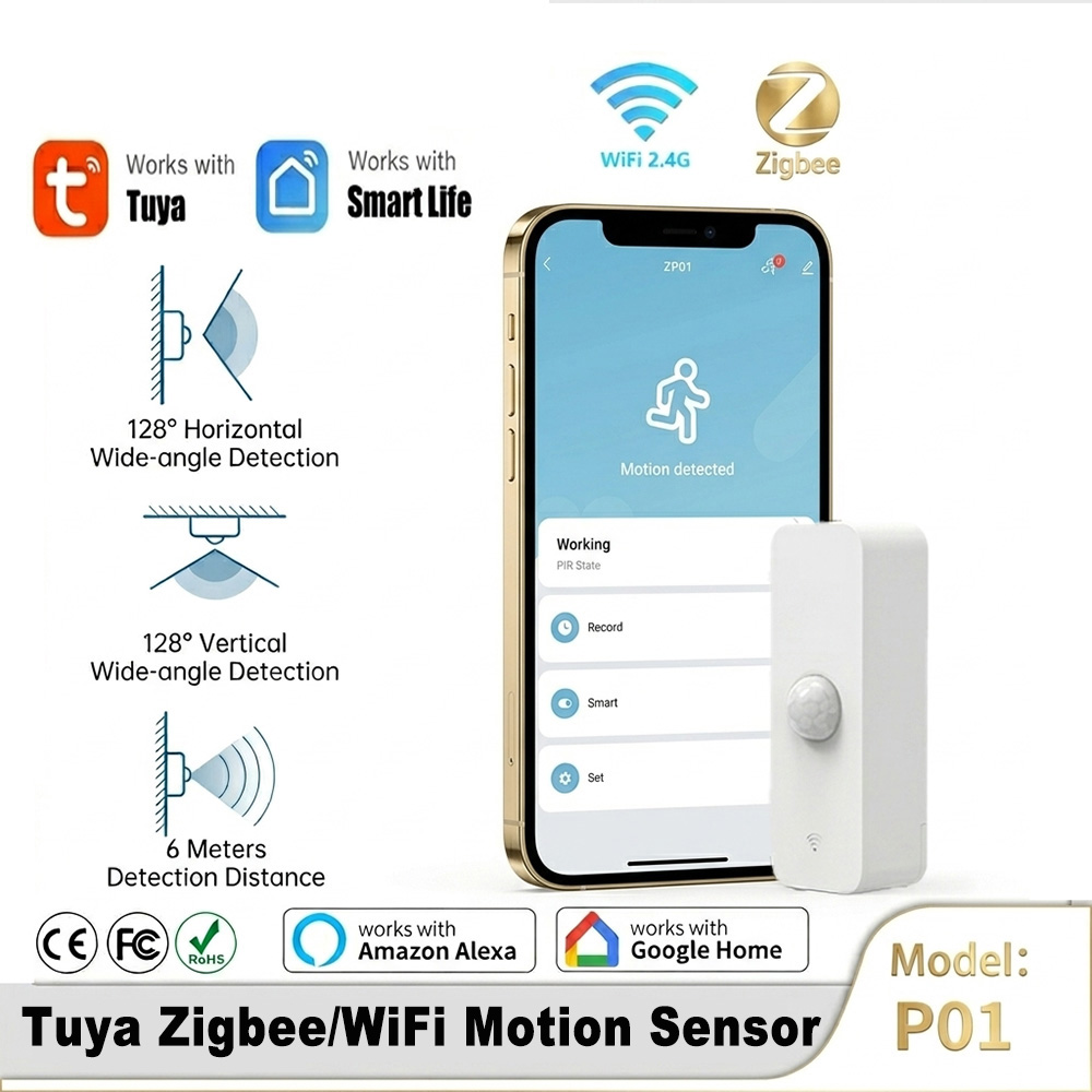 Smart Home Ikea - Inteligentny czujnik ruchu PIR WiFi Zigbee,
