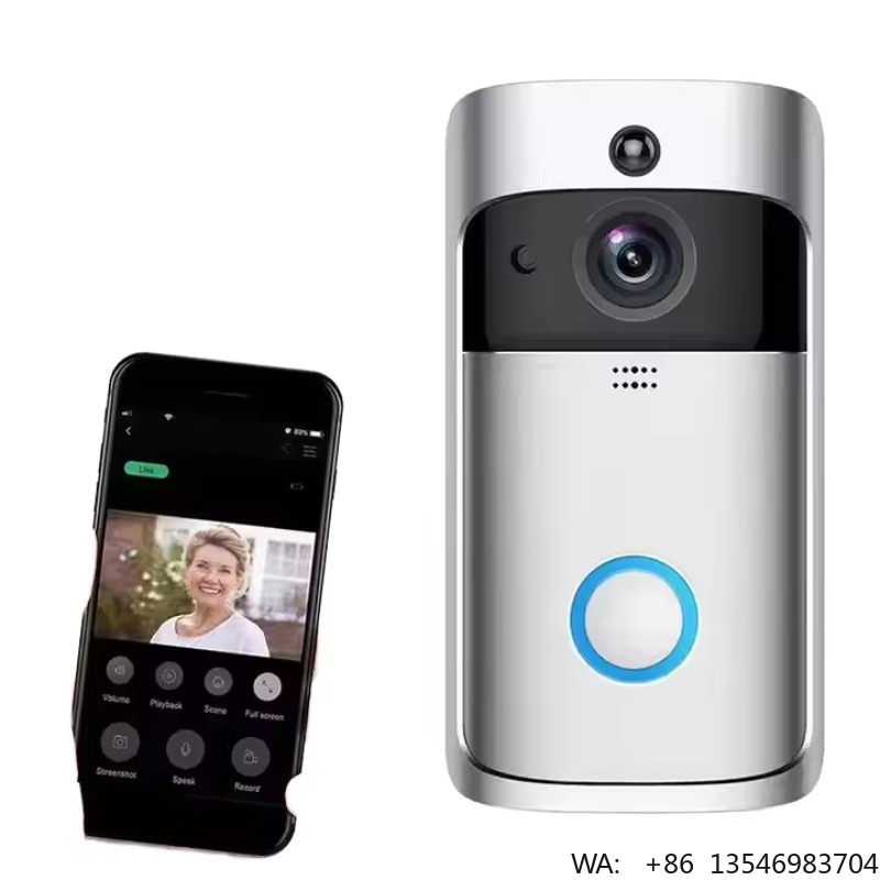 Smart Home Video Doorbell App - Inteligentny bezprzewodowy wideodomofon V5 z funkcją