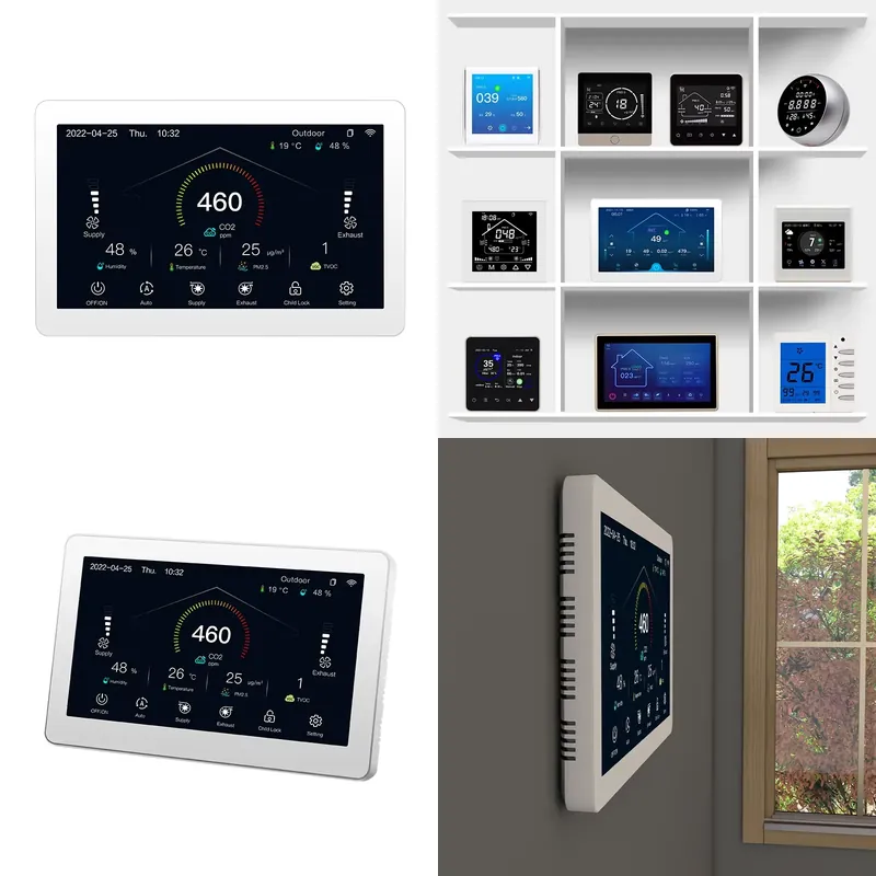 Smart Home Ac - Sterownik systemu HVAC HRV ERV MVHR,