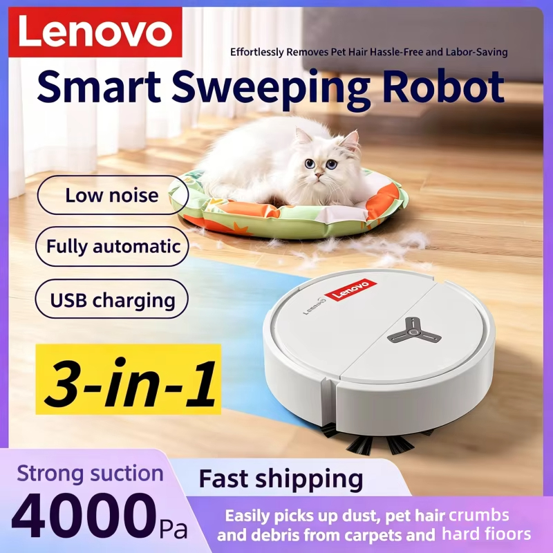 Smart Home Blog - Lenovo 3-w-1 Inteligentny Robot Odkurzający Aspirateur