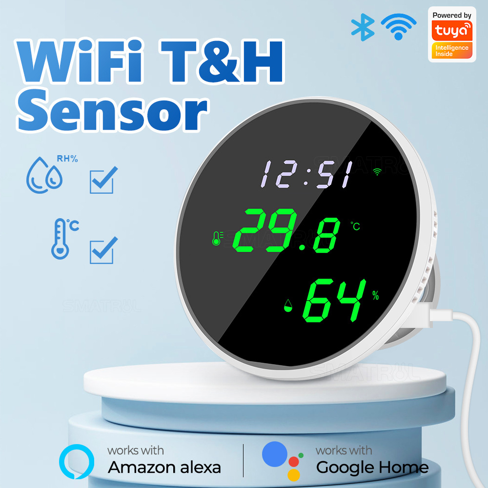 Smart Home News - Tuya USB inteligentny czujnik temperatury i