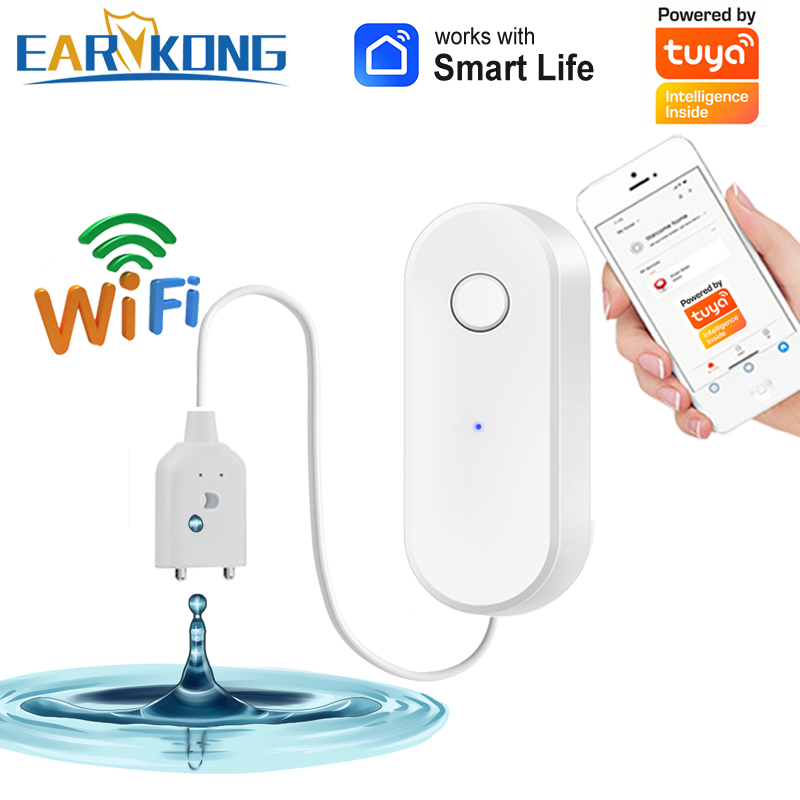 Smart Home Ikea - Tuya WiFi Inteligentny czujnik wycieku wody