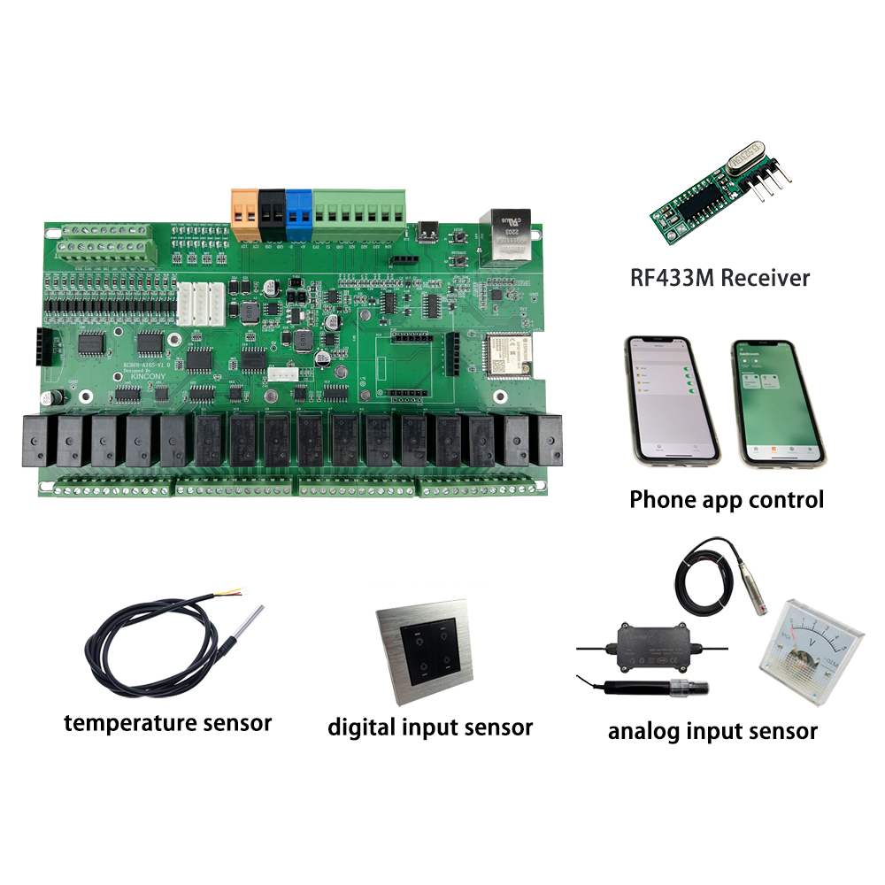 KC868-A16S ESP32 Wifi RS232 US – Smart Home Mqtt recenzja i cena