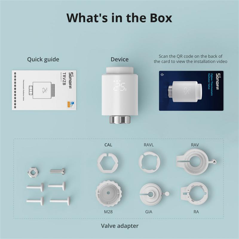 SONOFF Smart TRV Zigbee termos – Smart Home Mqtt recenzja i cena