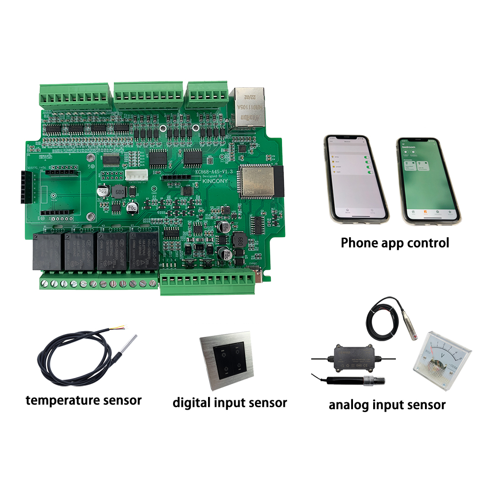 KC868-A4S ESP32 ESPhome Tasmot – Smart Home Mqtt recenzja i cena