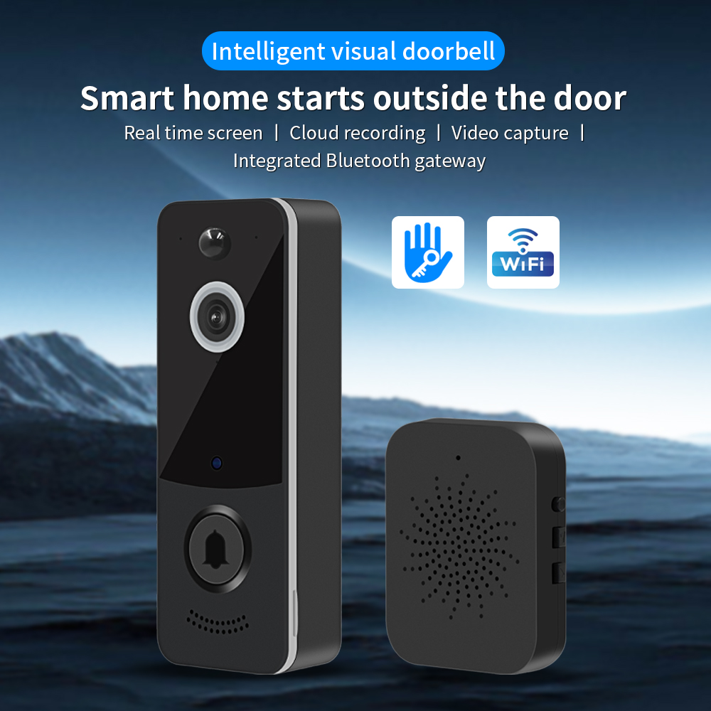 Dzwonek do drzwi z kamerą 1080 – Smart Home Video Doorbell App recenzja i cena
