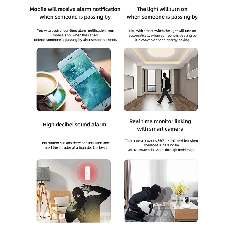 Tuya WiFi Zigbee PIR Motion Se – Smart Home Ikea recenzja i cena
