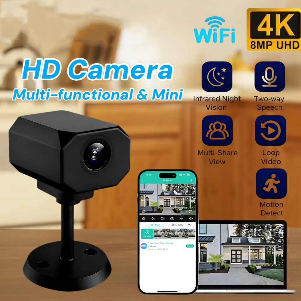 Kamera bezpieczeństwa 4K HD Wi – Smart Home News recenzja i cena