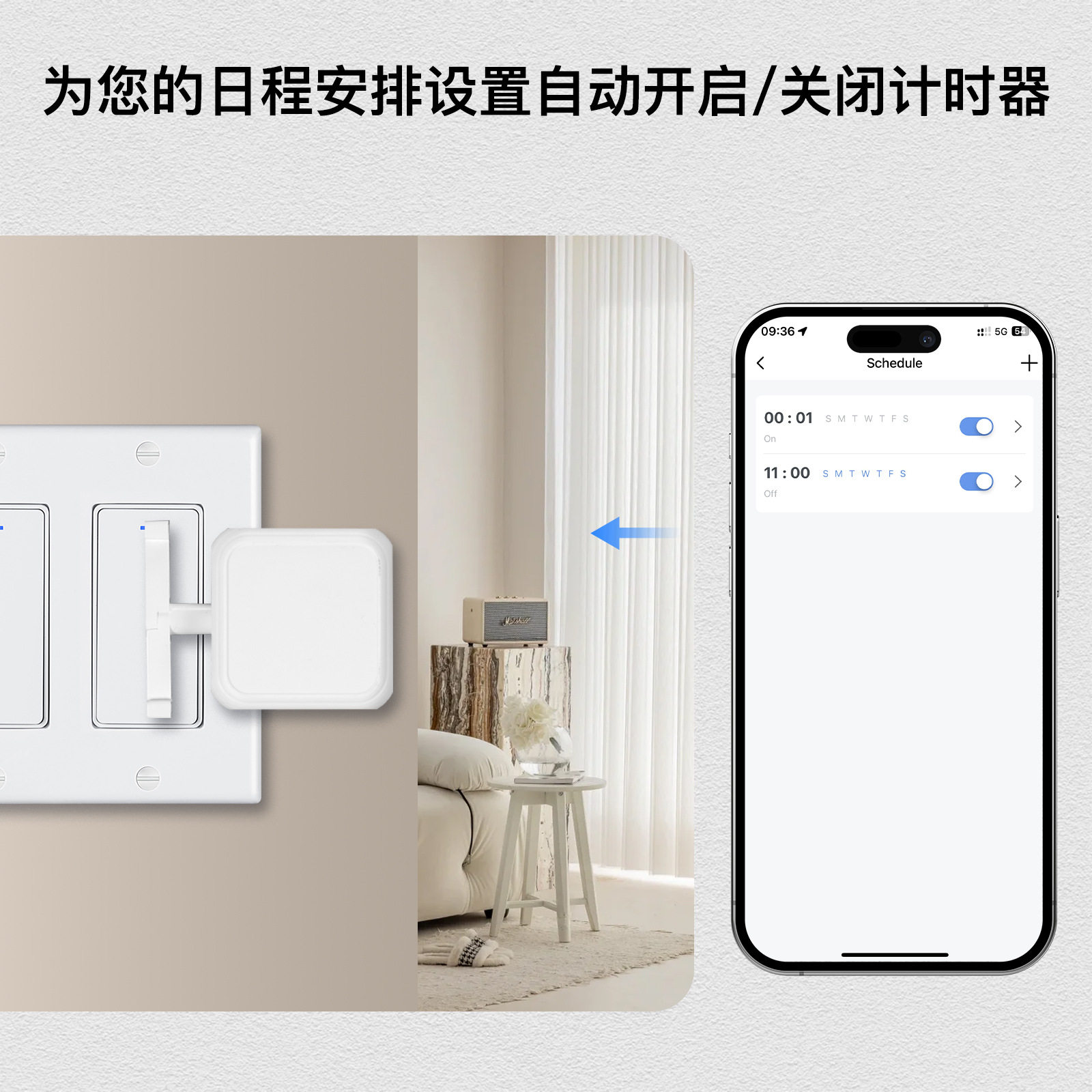 Inteligentny przełącznik Tuya  – Smart Home Lighting Control recenzja i cena
