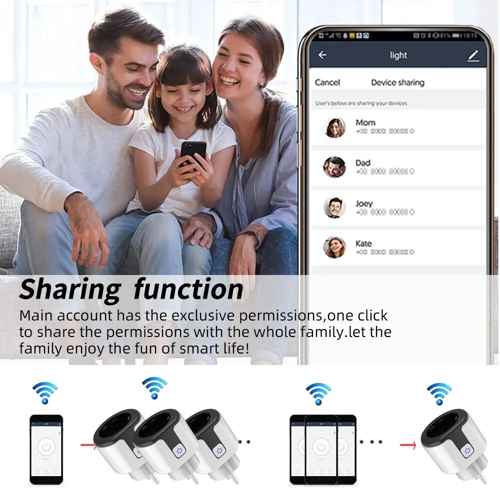 Inteligentna wtyczka WiFi EU w – Smart Home News recenzja i cena