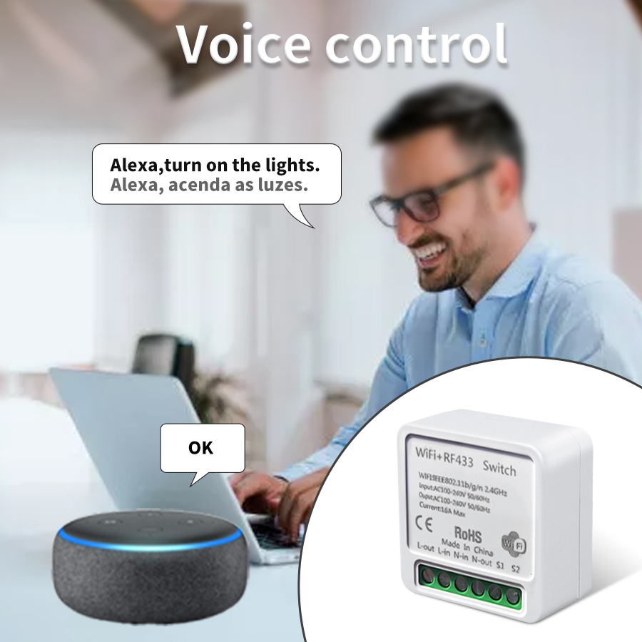 Inteligentny przełącznik WiFi  – Alexa Compatible Bulb recenzja i cena