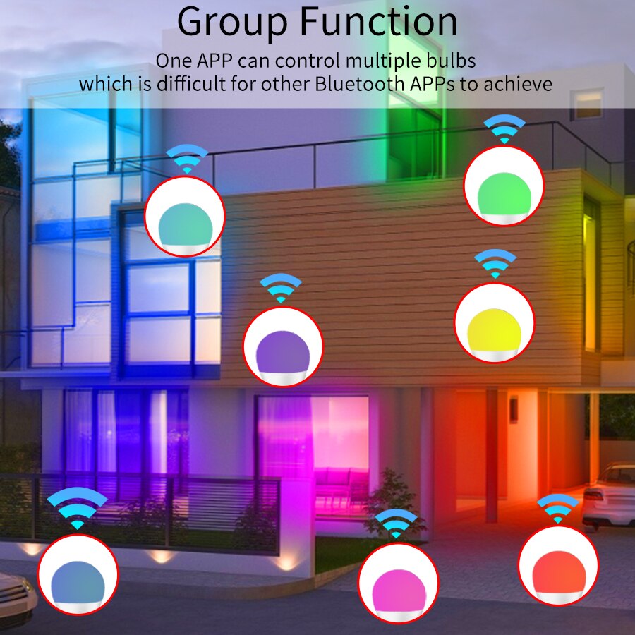 Żarówka LED Tuya Bluetooth, śc – Alexa Compatible Bulb recenzja i cena
