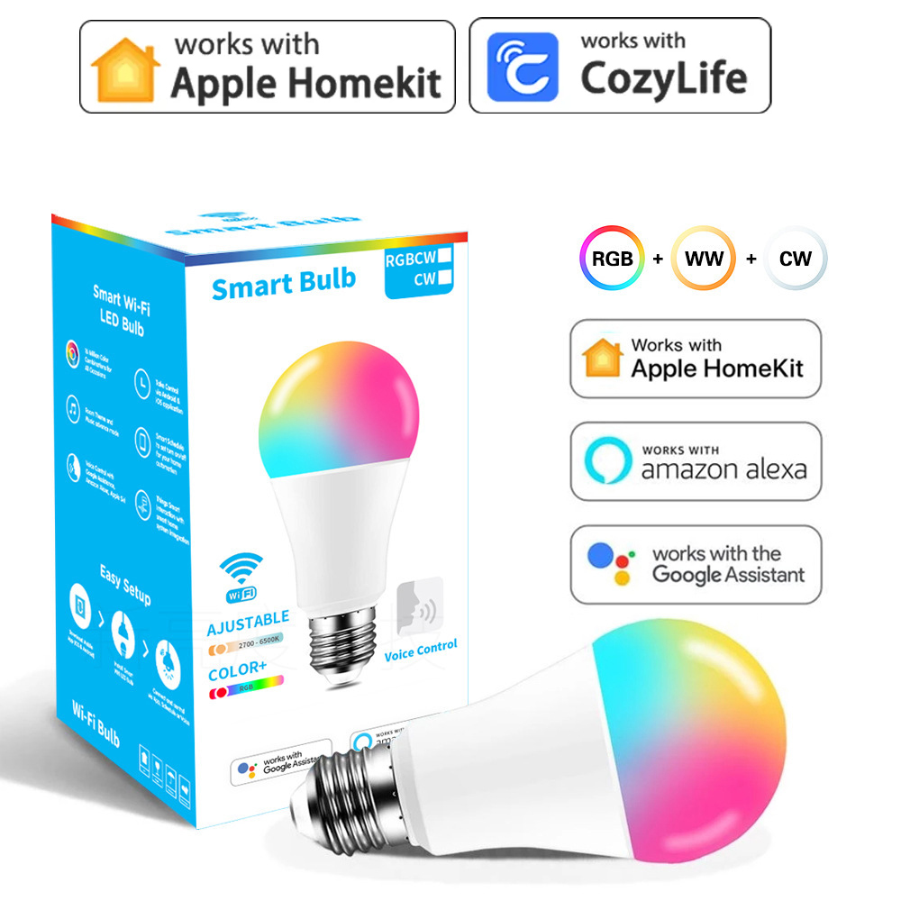 9W WiFi Homekit Light Lamp E27 – Alexa Compatible Bulb recenzja i cena