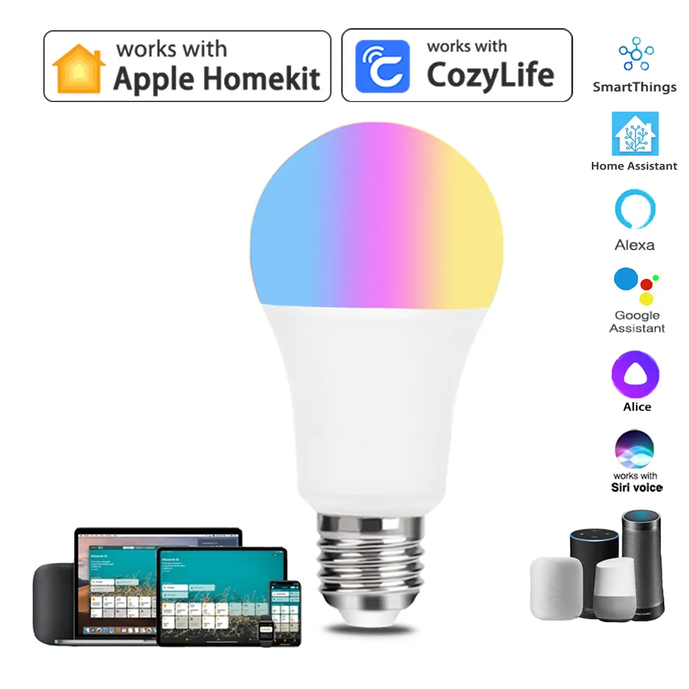 9W WiFi Homekit Light Lamp E27 – Alexa Compatible Bulb recenzja i cena