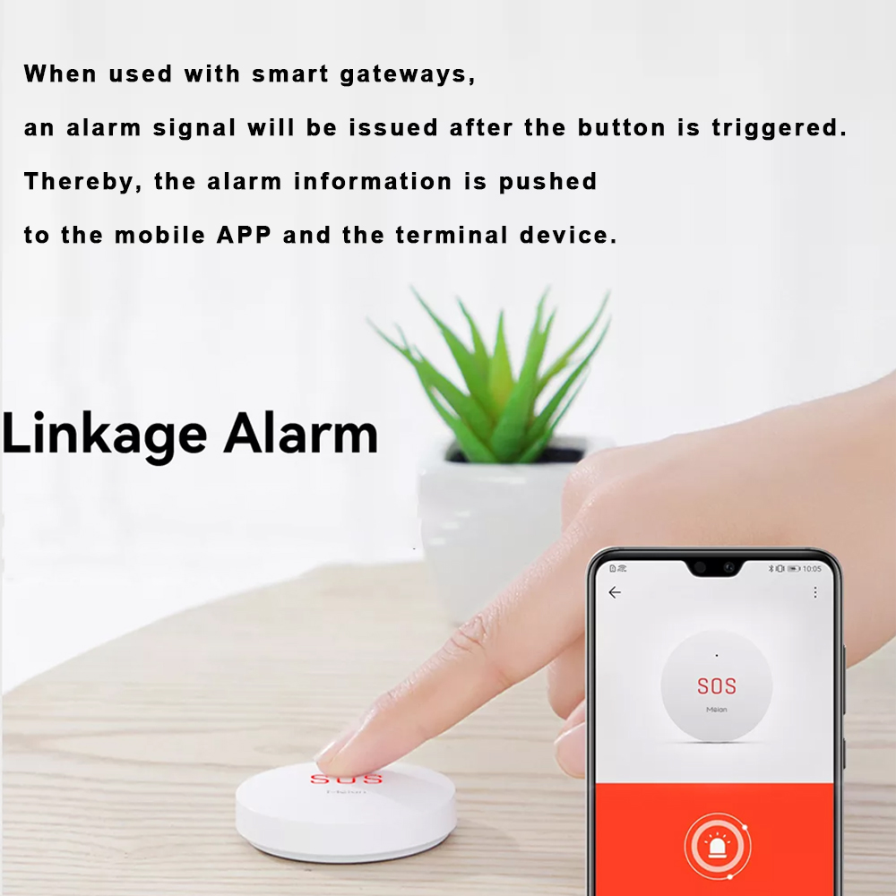 Zigbee Tuya SOS przycisk awary – Smart Home Gira recenzja i cena