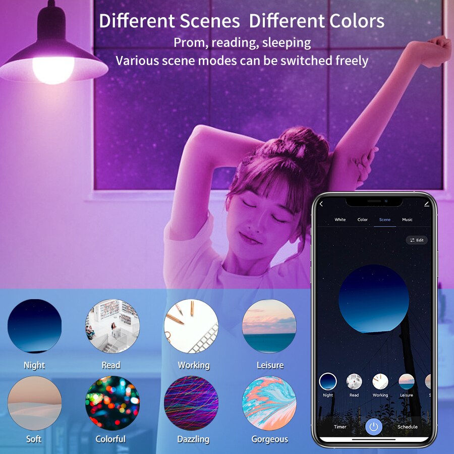 Inteligentna żarówka LED E27 W – Alexa Compatible Bulb recenzja i cena