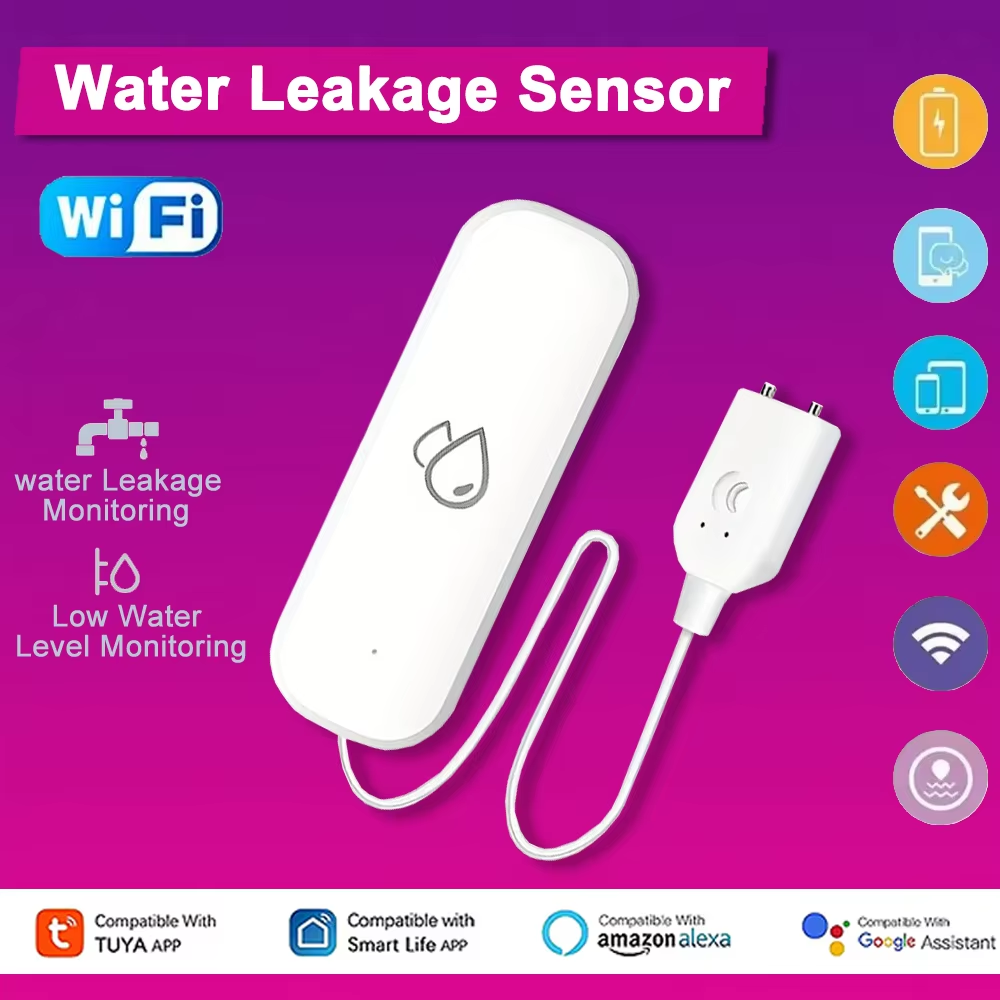 Czujnik wycieku wody Tuya WiFi – Smart Home News recenzja i cena