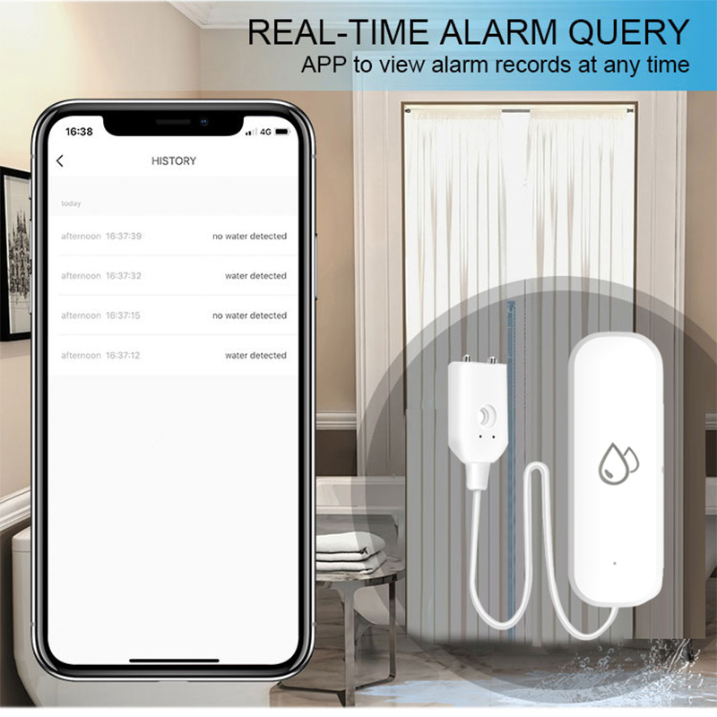 Czujnik wycieku wody Tuya WiFi – Smart Home News recenzja i cena