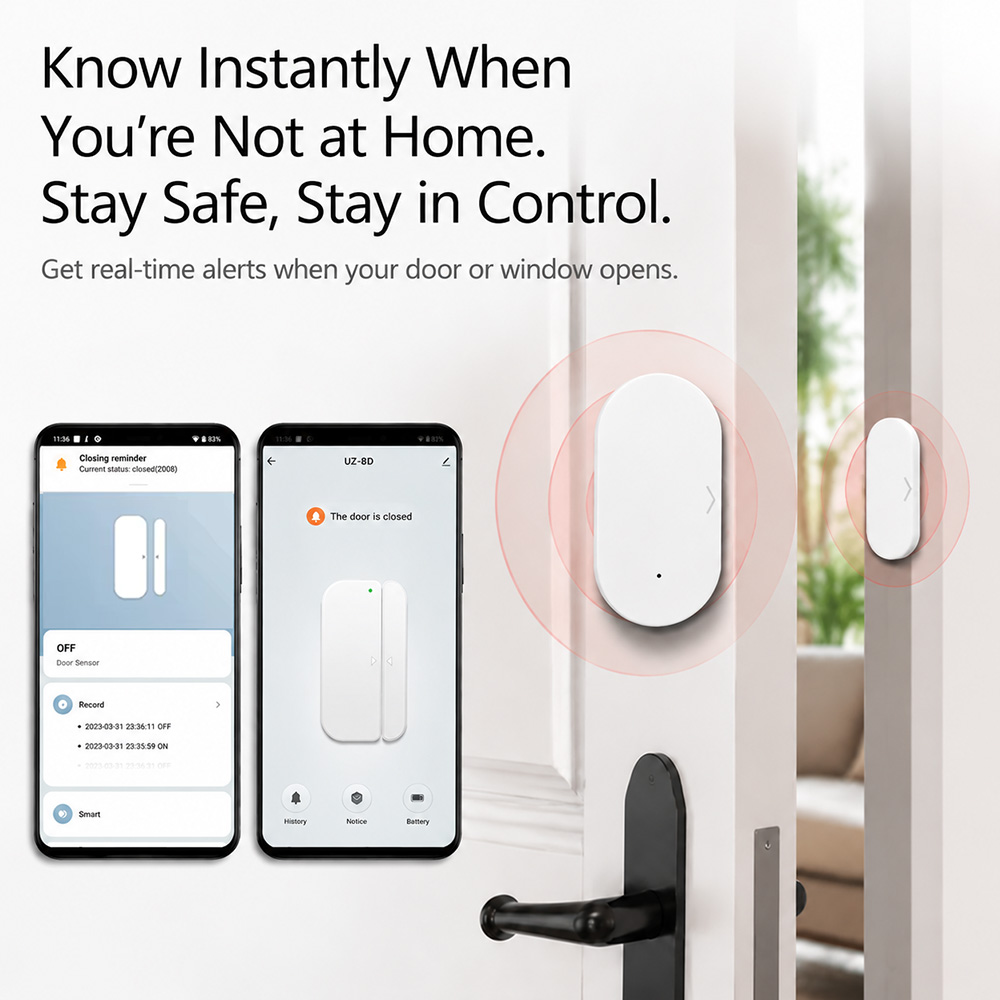 Czujnik otwarcia drzwi/okien Z – Smart Home Blog recenzja i cena