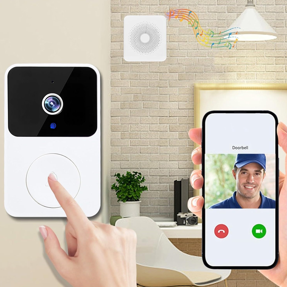 Bezprzewodowy wideodomofon WiF – Smart Home Video Doorbell App recenzja i cena