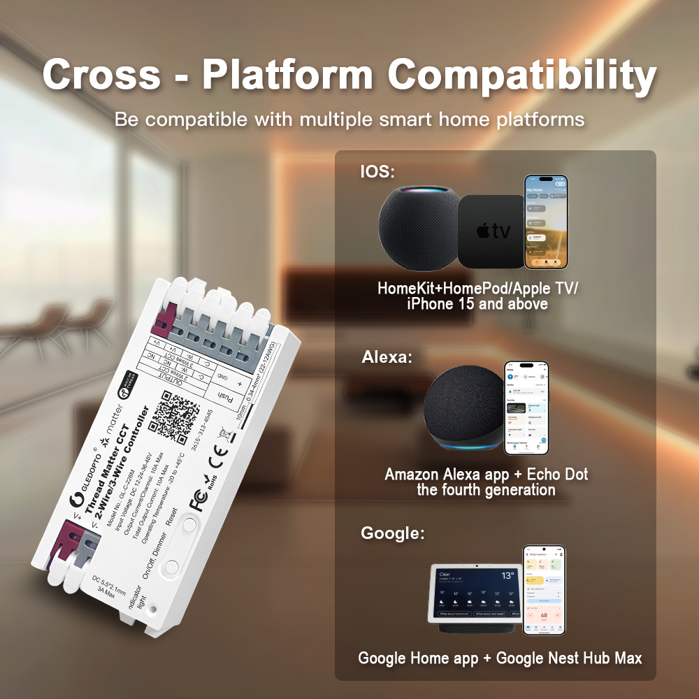 GLEDOPTO Thread Matter CCT PWM – Alexa Compatible Bulb recenzja i cena