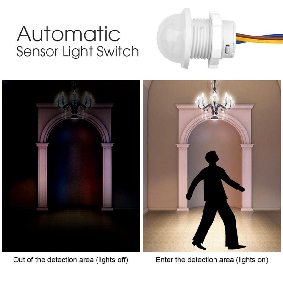 Czujnik ruchu AC 110V 220V Int – Smart Home Lighting Control recenzja i cena
