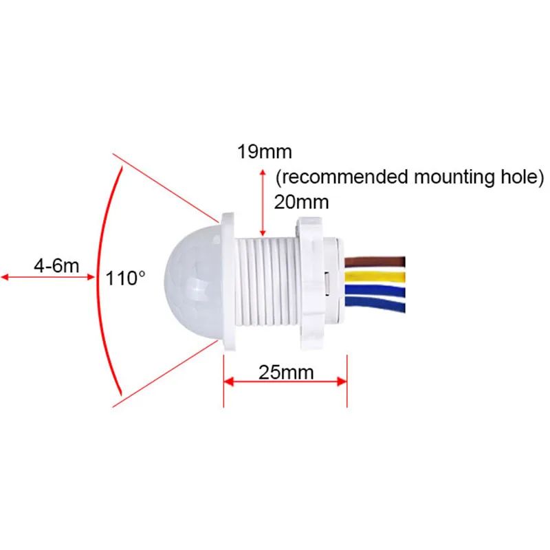 Czujnik ruchu AC 110V 220V Int – Smart Home Lighting Control recenzja i cena