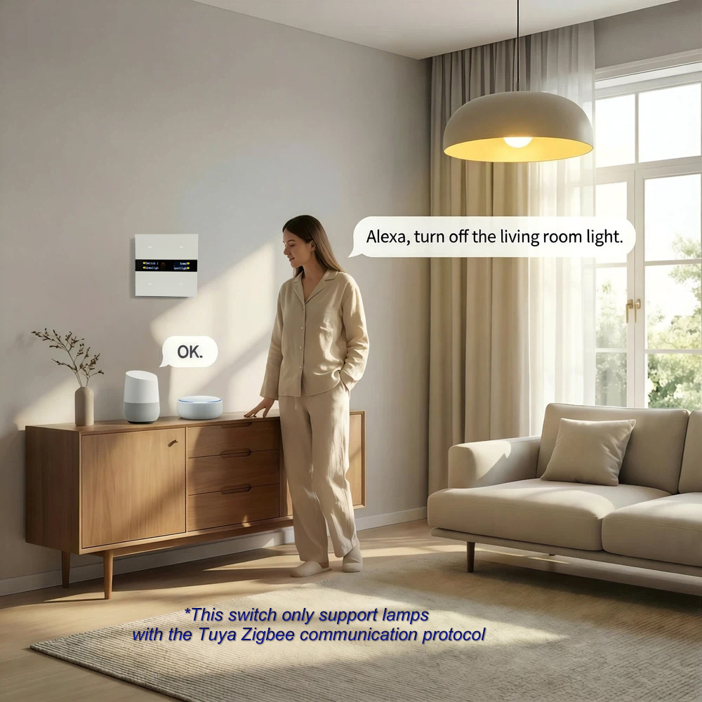 Panel inteligentnego przełączn – Smart Home Alexa recenzja i cena