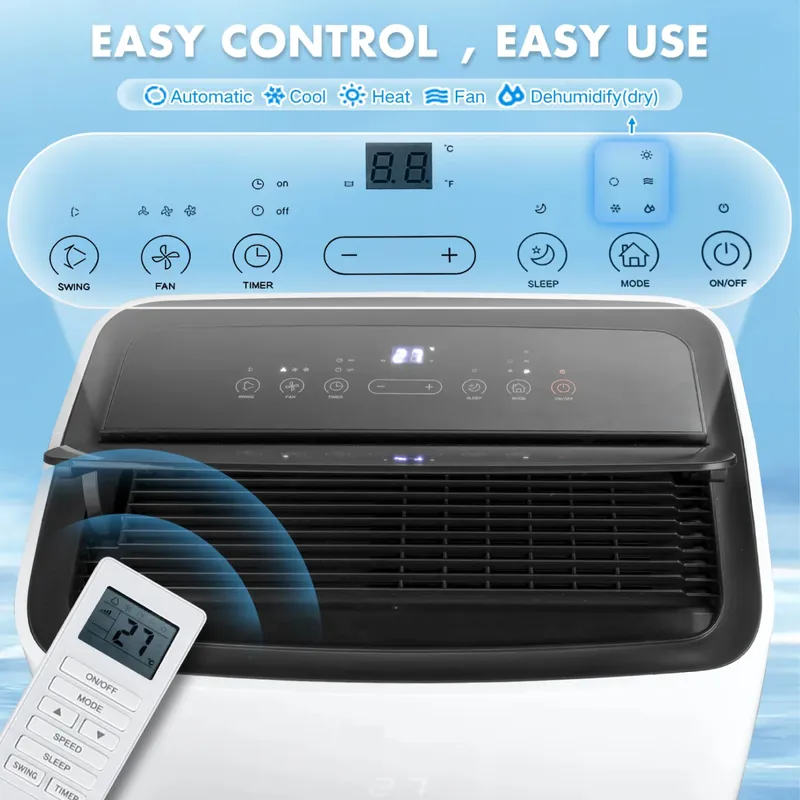 Klimatyzator przenośny FUDA do – Smart Home Ac recenzja i cena