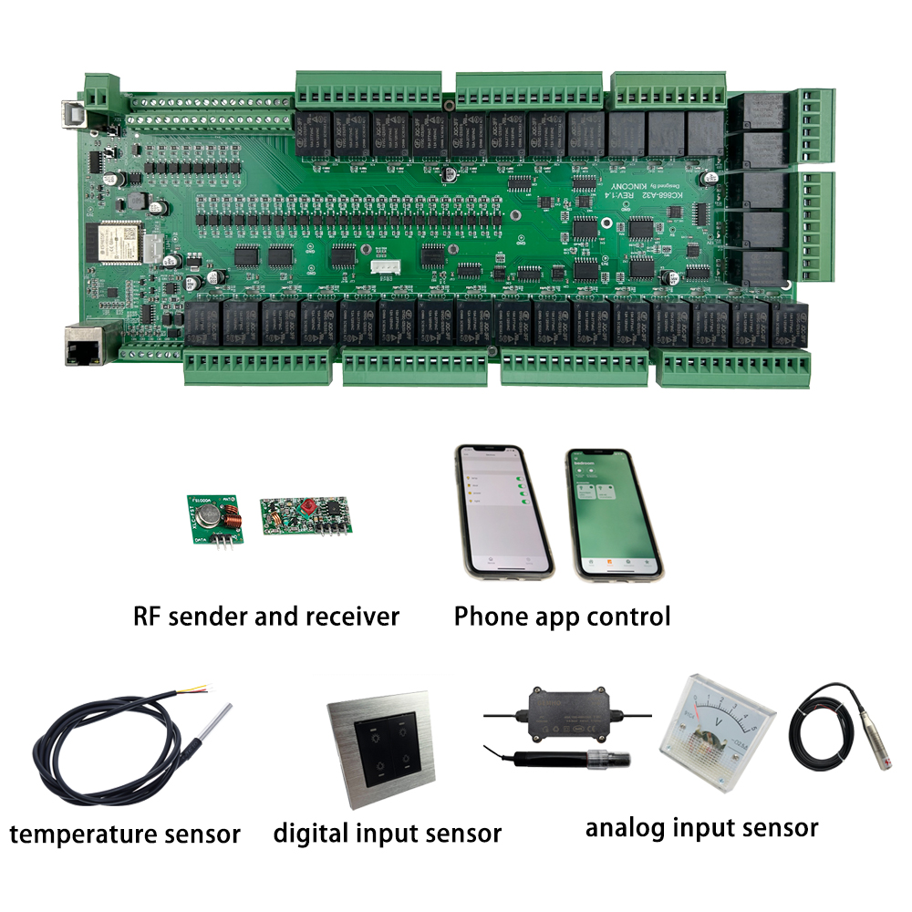 KC868-A32 ESP32 Wifi RS232 USB – Smart Home Mqtt recenzja i cena