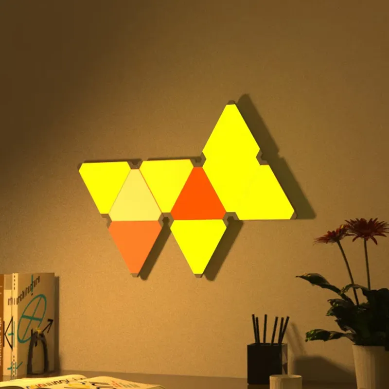 Banqcn Trójkątne LED-owe Lampy – Smart Home Alexa recenzja i cena