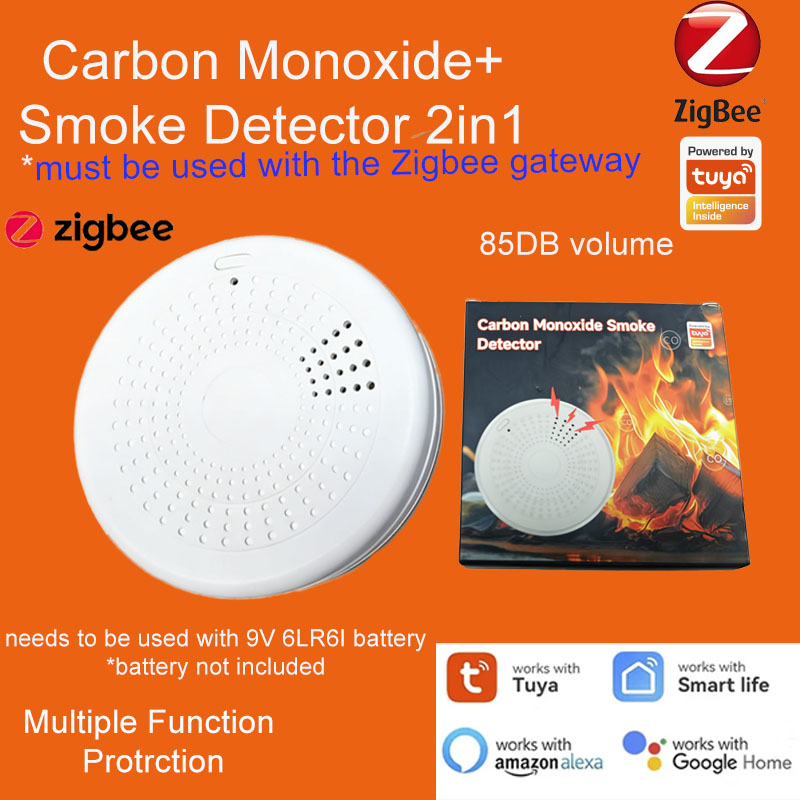 Detektor dymu i tlenków węglu  – Smart Home Mqtt recenzja i cena