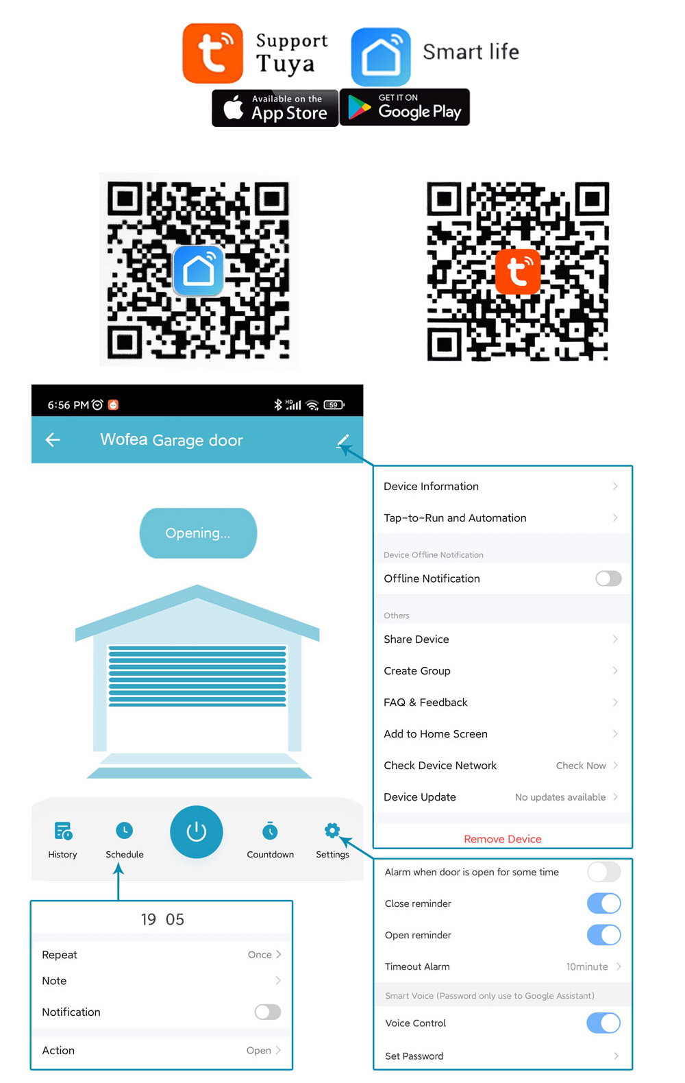 Wofea Tuya Inteligentny Sterow – Smart Home Gira recenzja i cena