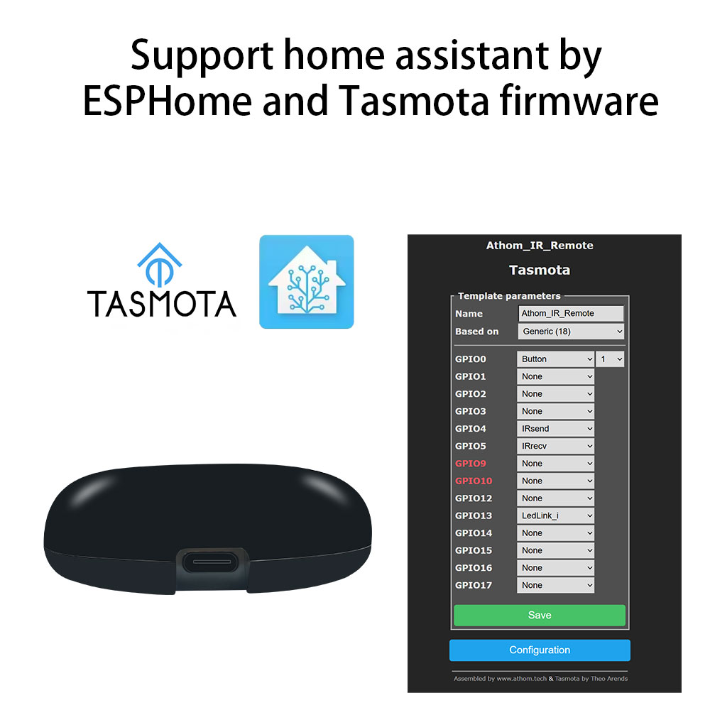 Pilot IR Tasmota MQTT ESP8285  – Smart Home Mqtt recenzja i cena