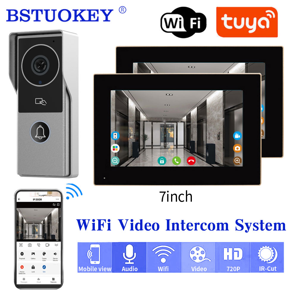 TUYA 1080P 7/10-calowy Dotykow – Smart Home Video Doorbell App recenzja i cena